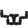 VIFERR Rettili Ugelli per Terrari Regolabile a 360 ° Ugello per Terrari di Rettili Terrario Nebbia Nebulizzatore Spruzzatore 1/4 Connessione per Piante e Animali Anfibi
