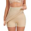 SLIMBELLE Sottogonna da Donna con Pantaloni integrati Snellente Senza Cuciture a Vita Alta 2 in 1 Gonna e Pantaloncini