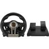 Gugxiom Volante da Corsa per PC Feedback Force a Doppio Motore da 26 Cm con al Volante, per PS3, per Switch, Ampia compatibilità, Vibrazione Regolabile, Resistente allo Scivolamento