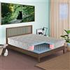 GEEMMA s.r.l. Materasso ortopedico a molle in acciaio Bonnel, materasso rigido H23 cm, tessuto estate/inverno sfoderabile anallergico - STARH23 king size 180x200