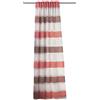 Home Fashion, Tenda Tende per Interni, Rosso, 245 x 140 cm