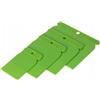 ToolSpace Set Spatole Giapponesi Plastica 4 Pezzi 45 75 100 125 mm Stuccatura Lisciatura Stesura Riparazione Pareti Carrozzeria Bricolage Professionale Gesso Legno Fughe Finitura Antiruggine DIY Kit