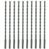 SabreCut 10 punte da trapano SDS Plus SabreCut SDSA7_10 da 7 x 160mm approvate PGM per mattoni in pietra e cemento