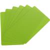 QUARKZMAN 20pz Carte PVC Vuote 15Mil Carte in Plastica Lucide Verde | per Stampante Badge ID Fotografico, di Qualità Grafica, Impermeabili
