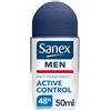 Sanex Deodorante Uomo sfera Active Control 50 ml - Set di 2