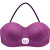 Cenei Massaggiatore per L'Ingrandimento del Seno, Vibrazione, Impacco Caldo, Reggiseno Elettrico Ricaricabile per L'Aumento del Seno, I