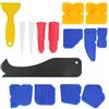 Eacam Strumenti di Sigillanti in Silicone PULIZIONE SPATTULA SET 15pcs Strumento per Finestre in Vetro Cleanello Crea Piastrelle Bricks