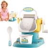 Smileshiney Gelatiera per bambini, Gelatiera per bambini - Macchina per gelato soft - Risultati rapidi manuali Semplice macchina per dolcetti congelati per preparare gelati, sorbetti, raffreddamento a