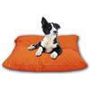 Cieffepi Home Collections FIDO - Cuscino sfoderabile per cani, gatti e animali domestici in vari colori e misure (100 x 100 x 25 cm, Arancione)