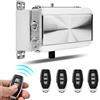Dioche Serratura Elettrica Telecomando, Serratura di Sicurezza Invisibile con 4 Telecomandi, Serratura Smart per la Porta di Casa, Telecomando Home Door Lock Kit Serratura Meccanica Keyless Entry