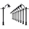 Evemodel L004 - Set di 10 lanterne decorative, 160 lampioni, 4 cm, 12 V