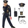 Morph Costume Di Carnevale Poliziotto Bambino - Vestito Polizia per Halloween, Compleanni e Party, Abito Divertente Bambini, 10-12 anni