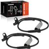Frankberg 2x Sensori Velocità Ruota Sensore ABS 2-Poli Compatibile con Serie 1 E81 Serie 3 Touring E91 Serie 1 E87 Serie 1 Cabriolet E88 Serie 3 E90 Replace# 34526762465