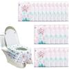 Generic 20 Pezzi Copriwater e getta per bambini e adulti Coprisedili Monouso per WC Pubblico, Portatile accessori da viaggio universali