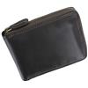 Visconti Patrimonio Camden Zip Intorno Portafoglio in pelle RFID e Tap and Go HT14 Cioccolato