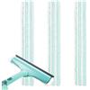 WangChaoJiu 3 Pz Panni di Ricambio per Leifheit Tergicristalli, Copertura di Ricambio per Leifheit Window Washer L, Telo di Pulizia Pastiglie di Ricambio per Window & Frame Cleaner L Finestre Pulizia Vetri