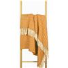 NOSTRA SINCE 1991 Coperta in Lana 140x200, 100% Lana, Plaid Lana Morbido per Letto e Divano, Singolo, Una Piazza e Mezza, Matrimoniale, Coperta Calda e Durevole, Elegante Copriletto con Frange - ZELANDIA Wool Blanket