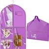 Niviy Custodie Per Abiti Da Viaggio 1X Multifunzione Impermeabile Con Finestra Trasparente Copri Abiti Pieghevoli 60x100cm Porta Abiti Per Abiti Giacche e Vestiti,Copriabiti Antipolvere