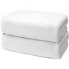Ôhm Set di 2 Asciugamani Bagno Grandi 90x180 cm | Telo da Bagno e Doccia XXL | 100% Cotone | Spugna Morbido e Assorbente | 500g/m2 | Hotel Spa B&B Sauna | Oeko-TEX | Ôhm | Bianco