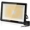toobettp Faretto LED 400W, Super Illuminoso 40000LM 3000K Faretti da Esterno