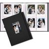 Vienrose Mini Polaroid Album Fotografico Libro 104 Tasche 86 x 54 mm Immagini per Fujifilm Instax Mini 9 11 12 25 26 40 50s 90 Evo Z2300 Fotocamera Istantanea, Polaroid Snap Nero 1 Confezioni