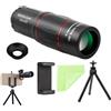 Sirseon Monocolo per bird watching, leggero, con adattatore per smartphone, ottica ad alta definizione per bird watching, caccia, escursionismo e campeggio