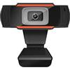 Generic Webcam USB grandangolare Full HD 1080P USB 2.0 senza unità con microfono Web Cam Laptop Teching Conferenza Live Streaming Videochiamate Webcam Webcam