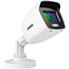 ANNKE Telecamera di sicurezza 1080p con visione notturna a colori, 4 in 1 AHD/TVI/CVI/CVBS CCTV Bullet Camera (cablata), obiettivo 2,8 mm, IP66 resistente alle intemperie, per interni ed esterni (con