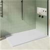 KOES - Piatto Doccia in Resina Serie OBI - 100x200 - Blu nebbioso RAL 7035