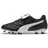 PUMA Scarpe da calcio KING TOP FG/AG unisex, Scarpe, Nero/Bianco/Oro, 44