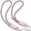 SURPHY Cordino per Cellulare,2 Pezzi Regolabili Universale Cordino,Laccio da Polso in Nylon Resistente e Antifurto,Compatibile con Ventilatori Portatili/Chiavi/Portafogli,24cm(Rosa & Rosa)