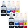 akaca 102 103 104 Inchiostro (8x 127ml XL bottiglia) Compatibile con Epson 102 103 104 Multipack, per EcoTank ET-2750 ET-15000 ET-2700 ET-4750 ET-3750 ET-3700 ET-2720 ET-2710 L3111 L3110