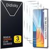 Didisky (3 Pezzi Pellicola Vetro Temperato per Xiaomi Poco M6 4G, Redmi 12 6.79 (Non compatibile con M6 5G/M6 Pro), HD Vetro Temperato Membrana, Durezza 9H, Anti-Graffio, Facile Installare