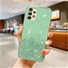 PAIX Custodia Compatibile con Samsung Galaxy A32 5G Cover Trasparente Brillantini Stellari Sottile Antiurto in TPU