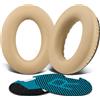 SoloWIT® Cuscinetti Auricolari Ricambio per Bose, Padiglioni Cuffie Imbottiture con QuietComfort 15 QC15 QC25 QC2 QC35/ Ae2 Ae2i Ae2w SoundTrue & SoundLink Cuffie Over-Ear