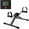 Lacuffy Mini Cyclette da Casa Pieghevole, Pedaliera Riabilitazione con Display LCD, Cyclette da Seduta con 2 Livelli di Resistenza per Casa e Ufficio