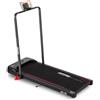 FITFIU Fitness MC-70 - Nastro da corsa pieghevole a velocità regolabile fino a 10 km/h, inclinazione fissa di 5°, superficie corsa 36 x 100 cm, manubrio pieghevole e schermo LCD