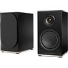 Triangle - Diffusori Attivi AIO TWIN - Diffusori da Libreria Wi-Fi & Bluetooth con Amplificatore 2x 50W - Audio HD - Ingressi PHONO/Piatto + TV Ottico - 165 x 304 x 235 mm - Nero (Coppia)