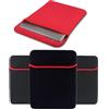 Lykoko Custodia protettiva morbida imbottita per computer portatile, compatibile con Apple MacBook Acer Dell HP Microsoft Surface Notebook Chromebook Tablet Ultrabook (15,6)