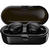 Tidyard XG13 TWS Sports Headset Bluetooth 5.0 True Wireless Headphones Microfono Incorporato con Scatola di Ricarica 350mAh e Auricolari con Display Digitale