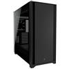 Corsair 5000D Case ATX Mid-Tower con Vetro Temperato, Pannello Anteriore in Puro Acciaio, Sistema di Gestione dei cavi Corsair RapidRoute, Due Ventole da 120 mm Incluse, Nero