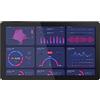 SunKol 21,5 Embedded Industrial Touch Panel PC, 16:9 Touch Screen capacitivo All-in-one, 2xUSB2.0, 2xUSB3.0, HDMI, VGA, 2xRS232, LAN (i3-3110M, 8G-DDR3 RAM 512G SSD)