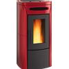 La Nordica - Extraflame La Nordica Extraflame Termo Stufa a Pellet 1282100 Ermetica Fiandra Idro 17Kw A+ Bordeaux - PRONTA CONSEGNA - Garanzia Italia