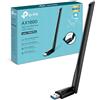 TP-Link Archer TX35U Plus WiFi 6 WiFI USB 3.0 AX1800Mbps, Alto Guadagno Multi-Direzionale, Wireless Dual Band 5GHz 1201 Mbps+ 2.4GHz 574 Mbps, Supporta Windows 11/10, MU-MIMO, OFDMA