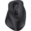 Trust Fyda Mouse Wireless Ricaricabile Bluetooth + 2.4GHz, Poggiapollice Ergonomico, 50% Plastica Riciclata, 800-2400 DPI, Mouse Bluetooth Multi-Dispositivo per Laptop PC iOS Android Mac Ufficio