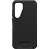 OtterBox Cover per Samsung Galaxy S25 Defender, resistente a shock e cadute, cover ultra robusta, testata 7x vs norme MIL-STD 810G, Nero, Senza Retail Package