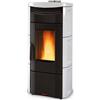 La Nordica - Extraflame La Nordica Extraflame Stufa a Pellet Emma 1274105 4,0-12,0 kW Bianco - PRONTA CONSEGNA - Garanzia Italia