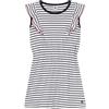 Petit Bateau A0cy3 Abito Senza Maniche, Bianco/Blu, 8 Anni Bambina
