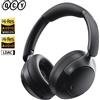 QCY H3 Pro ANC Cuffie wireless 50dB con cancellazione del rumore Auricolare audio spaziale ad alta risoluzione con LDAC Bluetooth 5.4 Cuffie over-ear - BLACK
