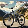 Ebycco E8 E Bike 750W motore Brushless 48 v17.5ah batteria rimovibile bicicletta elettrica a 21 velocità pneumatici da 29 pollici Mountain Bike elettrica - black blue
